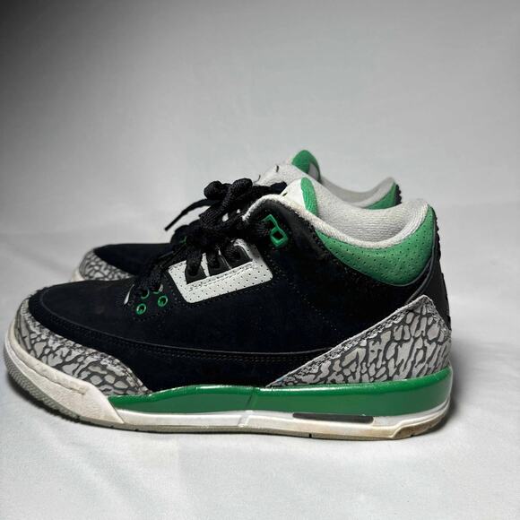 Size 7 - Nike Air Jordan 3 Retro GS Pine Green Men's Shoes